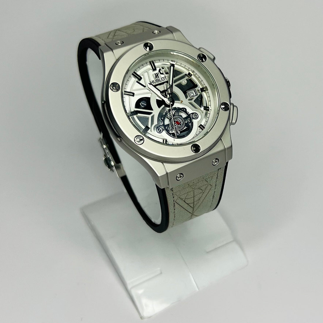 HB Silver Skeleton in Strap