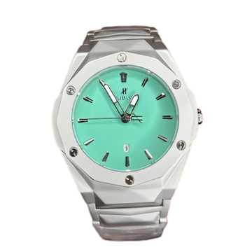 HB Diamond Cut with Mint Green Dial